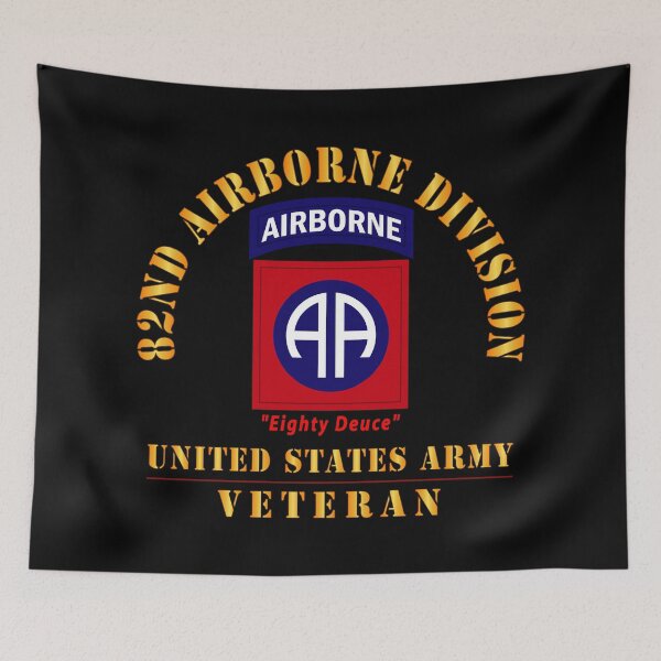 Item preview, Army - SSI - 82nd Airborne Division - Eighty Deuce - US Army Veteran X 300 designed and sold by Military Insignia Products.