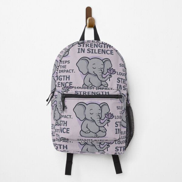 Item preview, Strength in Silence – Mindful Elephant Design designed and sold by Illustrator Bhaiya.