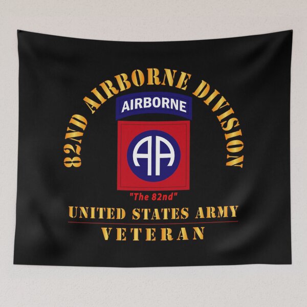 Item preview, Army - SSI - 82nd Airborne Division - The 82nd - US Army Veteran X 300 designed and sold by Military Insignia Products.