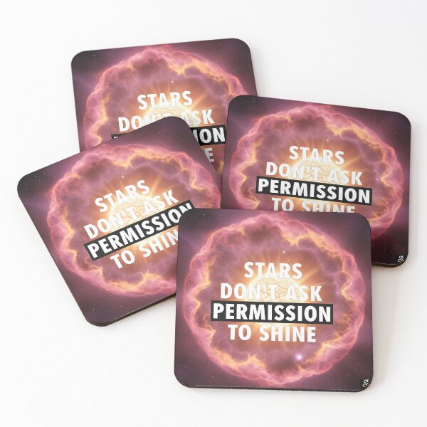 Item preview, Don't Ask Permission To Shine designed and sold by SeraphDoodles.