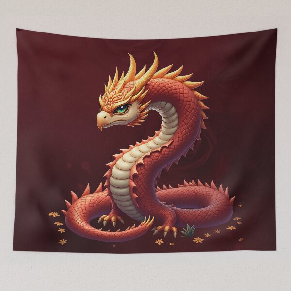 Item preview, The golden serpent dragon designed and sold by nicky2342.
