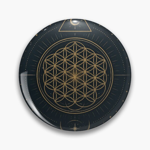 Item preview, Starlit Flower of Life Gateway designed and sold by RYU & KOI DESIGNS.