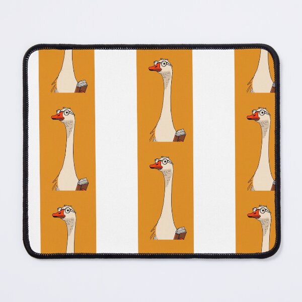 Item preview, Nerd Silly Goose in yellow background designed and sold by PattysNco.