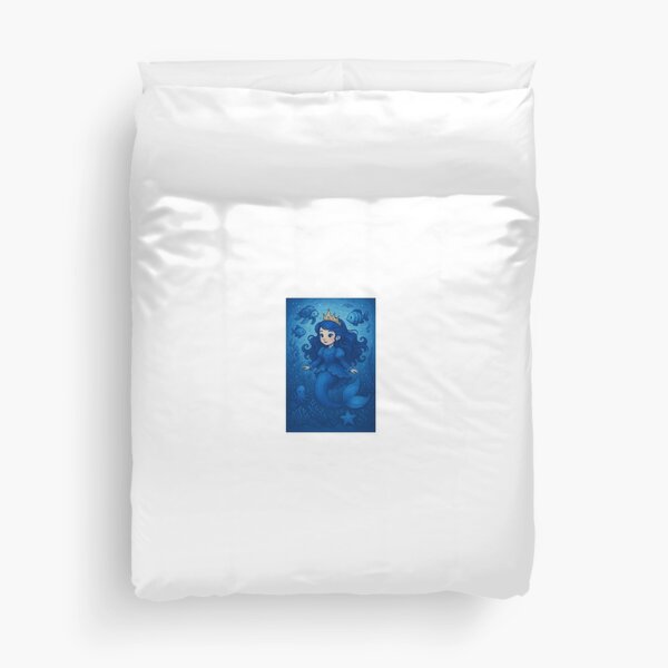 Item preview, Royal Blue Mermaid Princess – Underwater Fantasy Art designed and sold by RafShoppe.