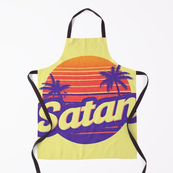 Item preview, Satan 80's logo designed and sold by obstinator.