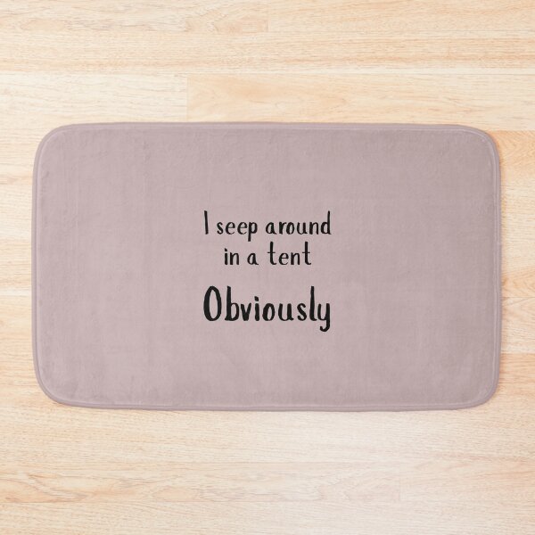 Item preview, I Sleep Around Funny Camping Quote designed and sold by Be-Adventurous.