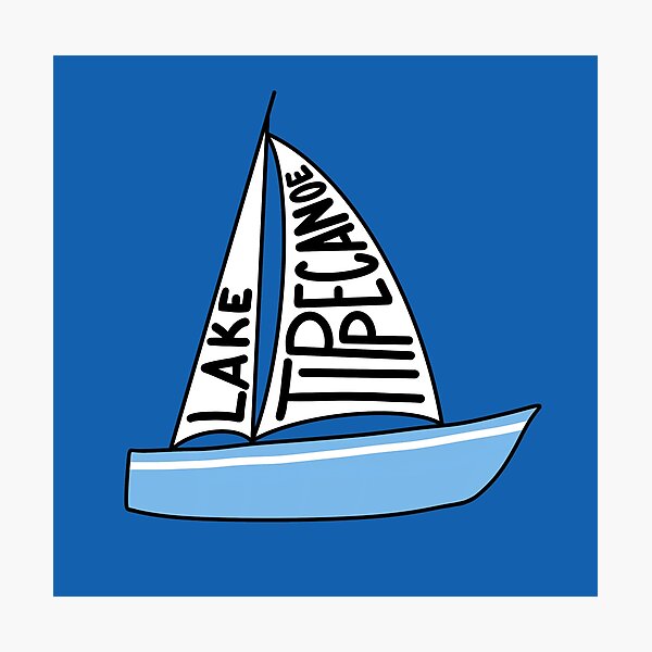 Item preview, Lake Tippecanoe (in blue) designed and sold by Milli Co Studio.
