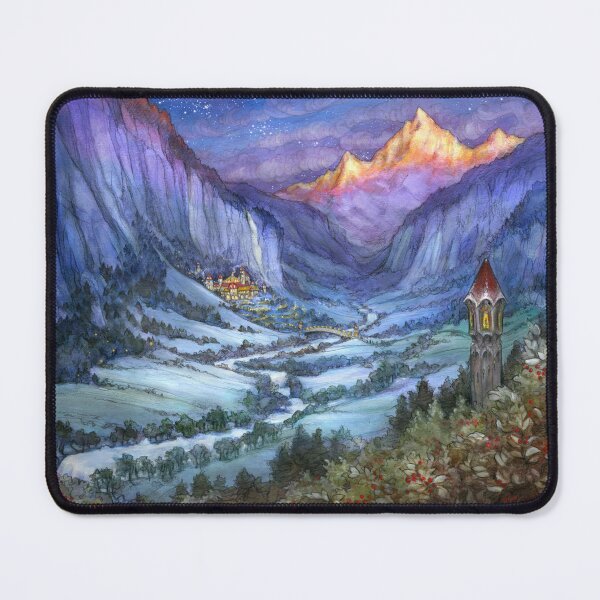 Item preview, The Hidden Valley in Winter designed and sold by BohemianWeasel.
