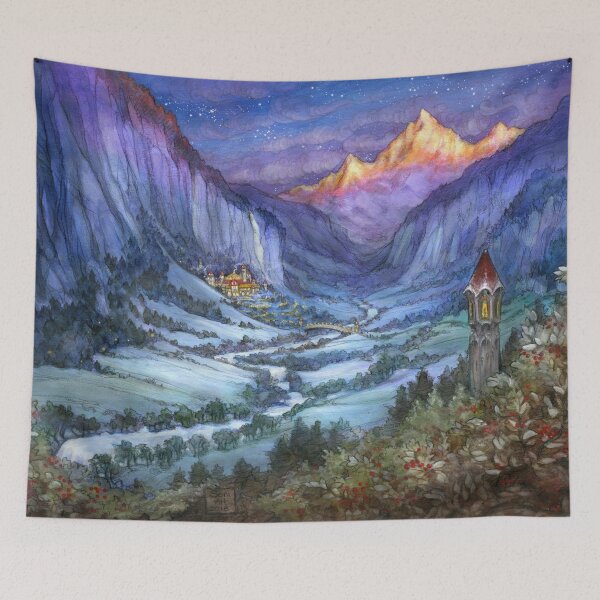 Artikelvorschau, Das versteckte Tal im Winter entworfen und verkauft von BohemianWeasel.