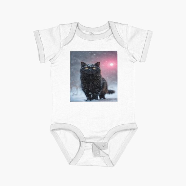 Item preview, fluffy black tomcat in winter,funny cat,Cat Lover,cute cat designed and sold by Expressions-Sel.