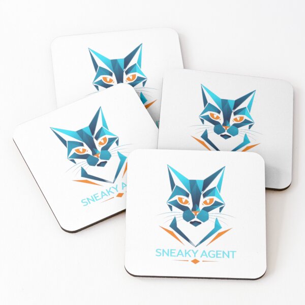 Item preview, Sneaky Agent Cat designed and sold by kharatsuchita.
