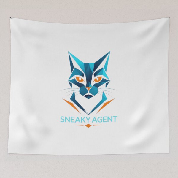 Item preview, Sneaky Agent Cat designed and sold by kharatsuchita.