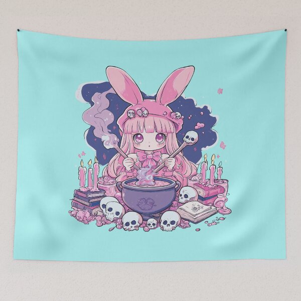 Item preview, Kawaii Bunny Witch designed and sold by PitchBlackIcon.