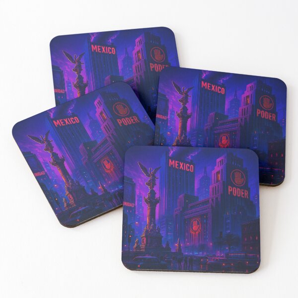 Item preview, Dystopic and Vibrant Mexico City designed and sold by Eyedata.