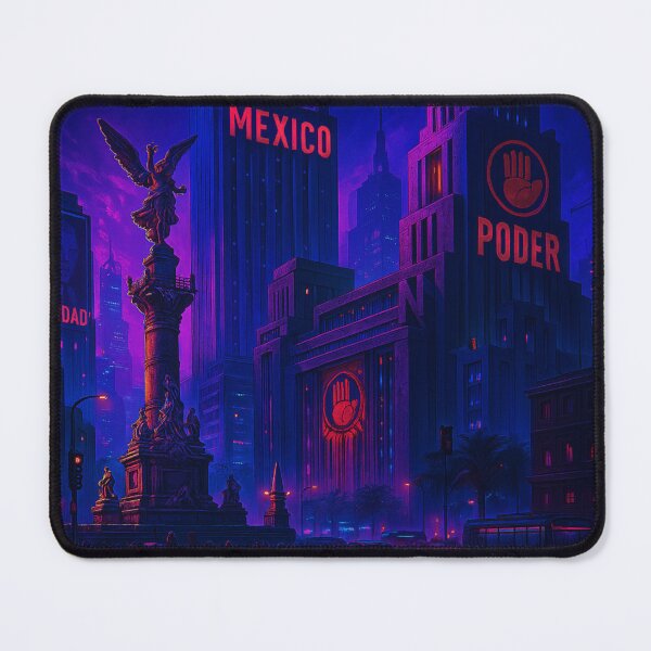 Item preview, Dystopic and Vibrant Mexico City designed and sold by Eyedata.