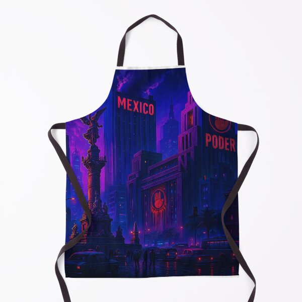 Item preview, Dystopic and Vibrant Mexico City designed and sold by Eyedata.