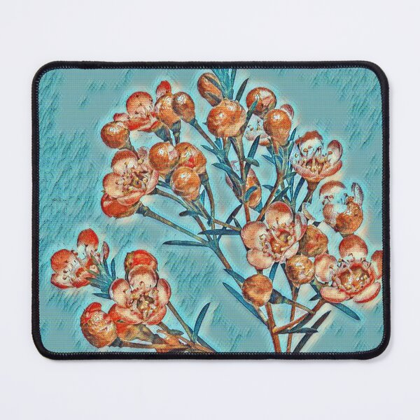 Item preview, Geraldton wax, tiled, digital designed and sold by Faerieglen.