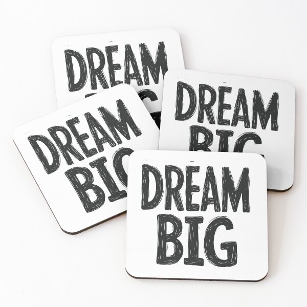 Item preview, Dream Big Motivational Quote Hand Drawn Typography designed and sold by AdamGierczyk.
