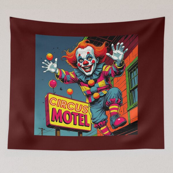 Item preview, Circus Motel designed and sold by PitchBlackIcon.