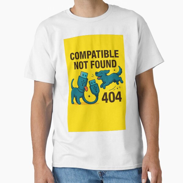 Item preview, Compatible Not Found – Queer Error 404 designed and sold by SassySilk.