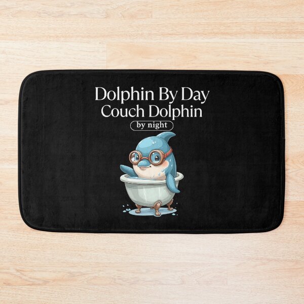 Item preview, Swimming dolphin by day designed and sold by Peerless-Prime.