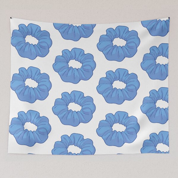 Item preview, Blue Scrunchie designed and sold by NadyaEsthetic.