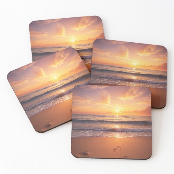 Item preview, Warm Sandy Beach Landscape designed and sold by vekotpu.