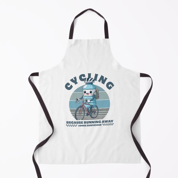 Item preview, Cycling because running away looks suspicious designed and sold by Peerless-Prime.