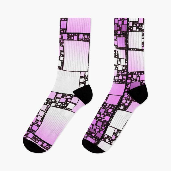 Item preview, Pink and White Square Dancing designed and sold by Yolanda Caporn Art.