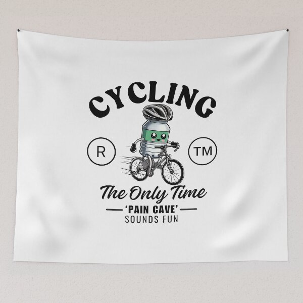 Item preview, Cycling: the only time 'pain gave' sounds fun designed and sold by Peerless-Prime.