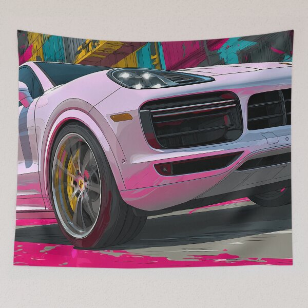 Item preview, Porsche Cayenne GTS Pop Art Poster – Modern Car Wall Art designed and sold by AutoPopStudio.