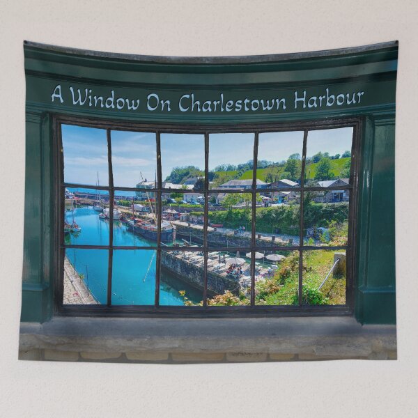 Item preview, A Window On Charlestown Harbour designed and sold by Alisonchambers2.