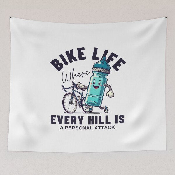 Item preview, Bike life: where every hill is a personal attack designed and sold by Peerless-Prime.