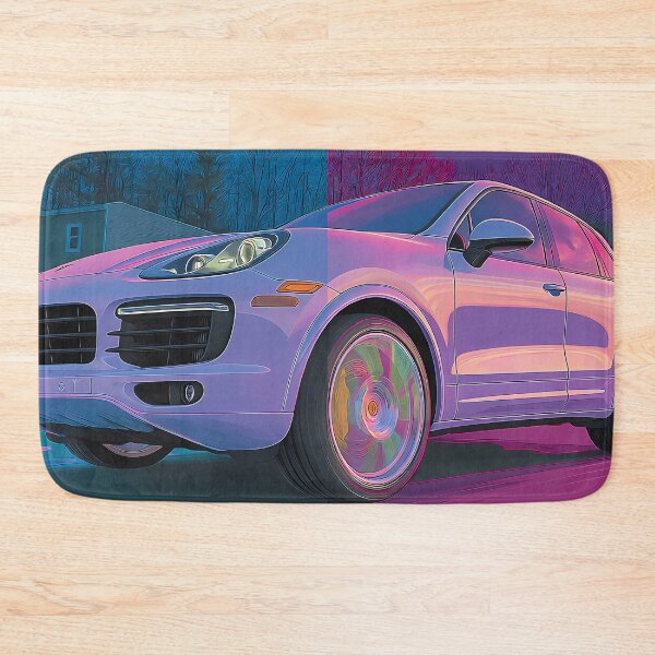 Artikelvorschau, Porsche Cayenne GTS Wandkunst – Lebendiger Pop-Art-Stil entworfen und verkauft von AutoPopStudio.