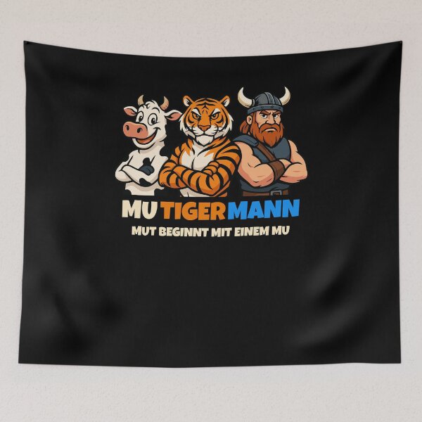 Item preview, MUTIGERMANN viking Viking funny sayings designed and sold by FreshPixelArt.