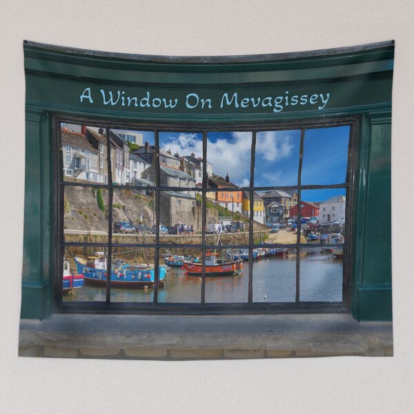 Item preview, A Window On Mevagissey designed and sold by Alisonchambers2.