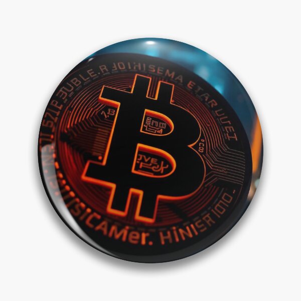 Item preview, Neon Bitcoin City – Crypto in the Future designed and sold by Aura-and-Ink.