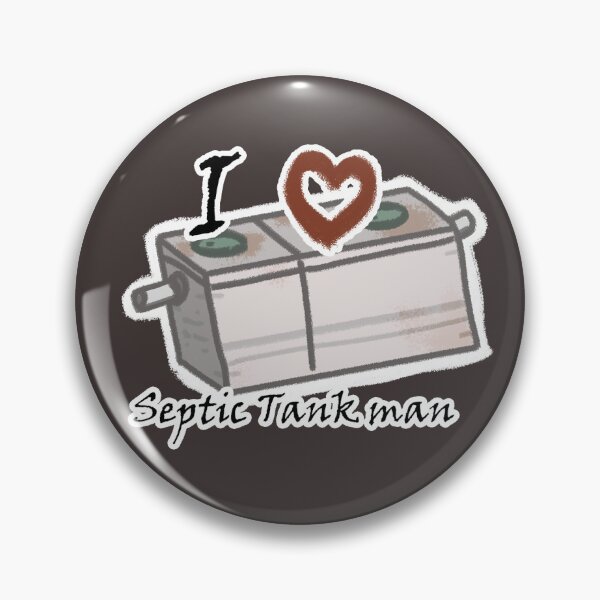 Item preview, I Heart Septic Tank Man designed and sold by ZoMidnightGlow.