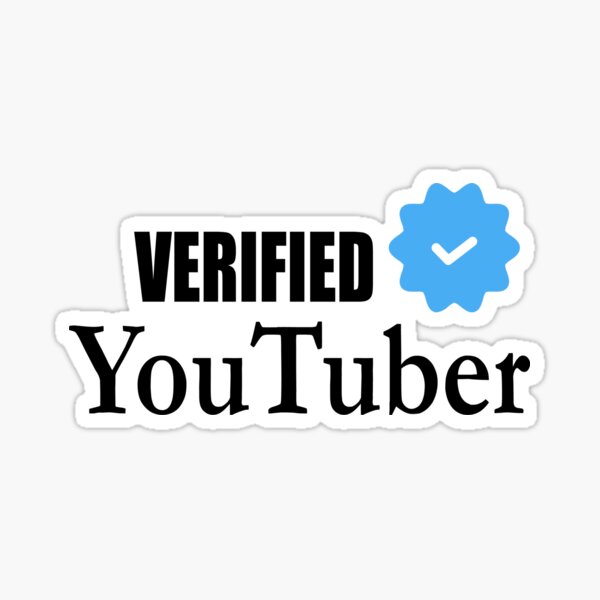 Item preview, Verified YouTuber designed and sold by GriffinRey.