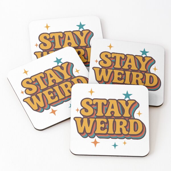 Item preview, stay weird typo classic tshirt designed and sold by anandsiva2703.