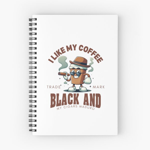 Item preview, I like my coffee black and my cigars maduro designed and sold by Peerless-Prime.