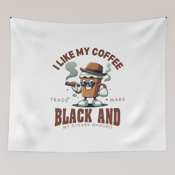 Item preview, I like my coffee black and my cigars maduro designed and sold by Peerless-Prime.
