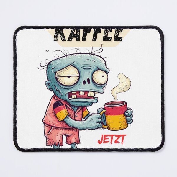 Item preview, KAFFEE ZOMBIE Shirt – Lustiges Design für Morgenmuffel designed and sold by OskArt design.