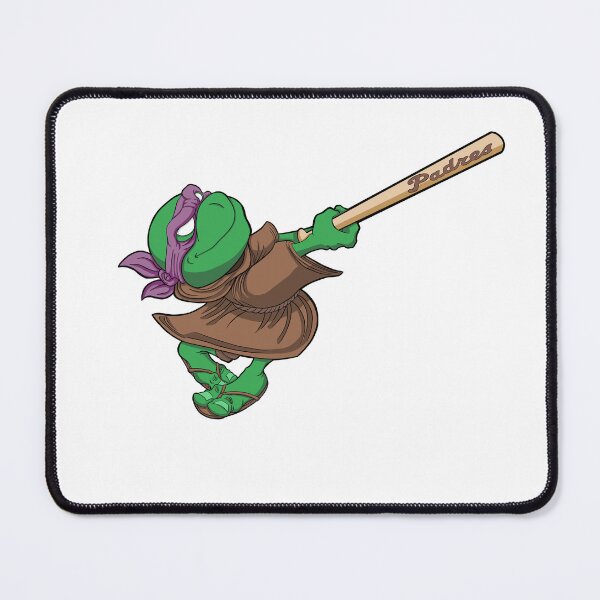 Item preview, Turtle Friar Playing Baseball designed and sold by Guero Ink.
