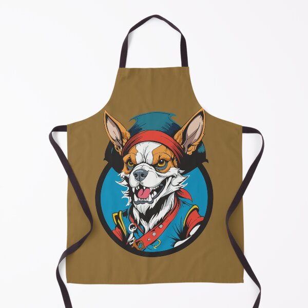 Item preview, ierce Canine Pirate Portrait designed and sold by rachata444.