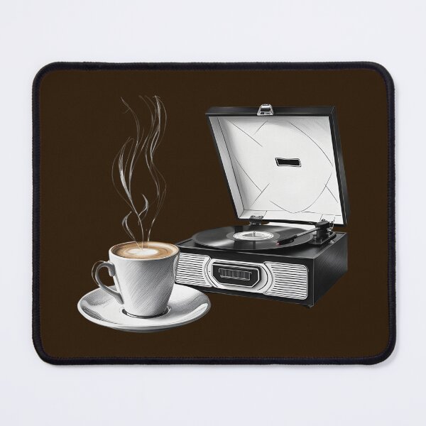 Item preview, COFFEE AND TURNTABLE designed and sold by VINYL SOUL.