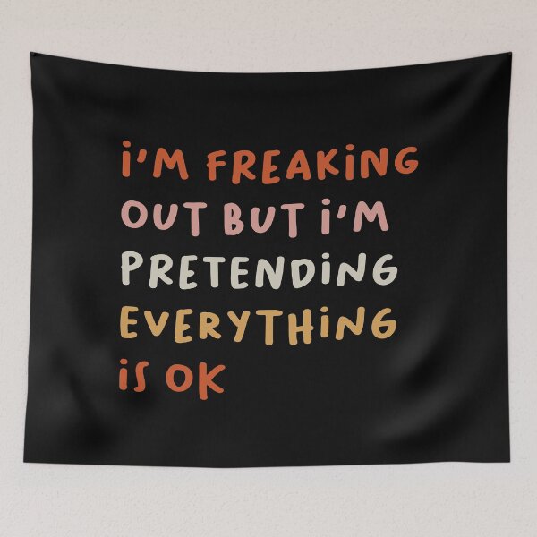 Item preview, freaking out designed and sold by alienrabbit.