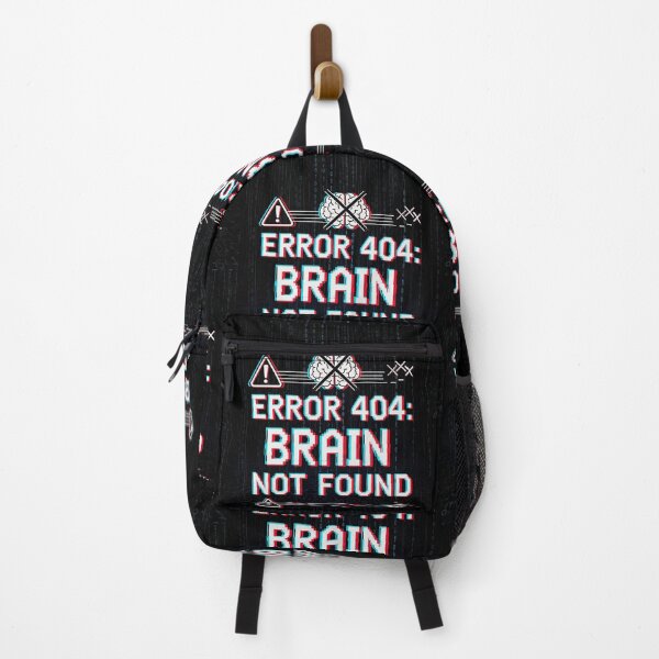 Item preview, Error 404: Brain Not Found designed and sold by EsenciaZen.
