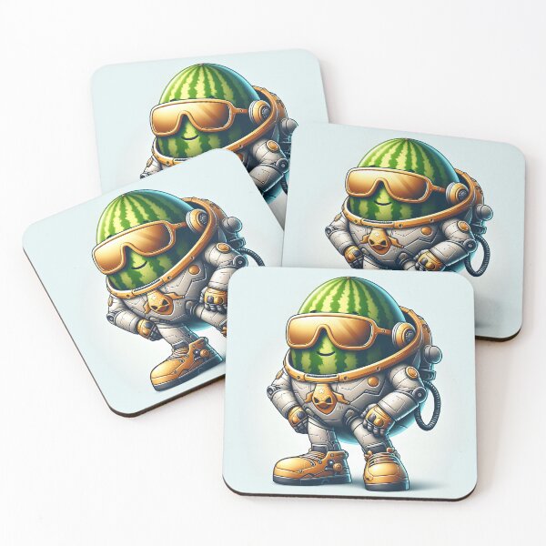 Item preview, Super watermelon the fruity hero designed and sold by Artillenium.