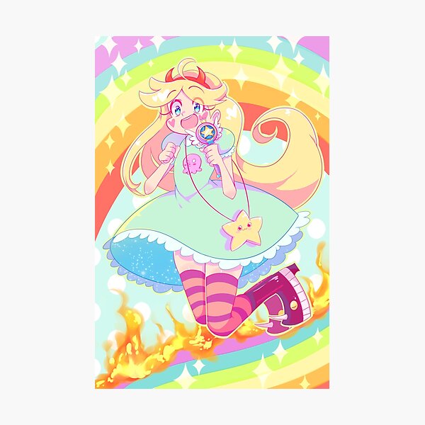 Magical Girl Photographic Print